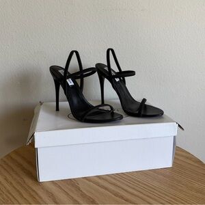 Steve Madden Black Gabriella Heels